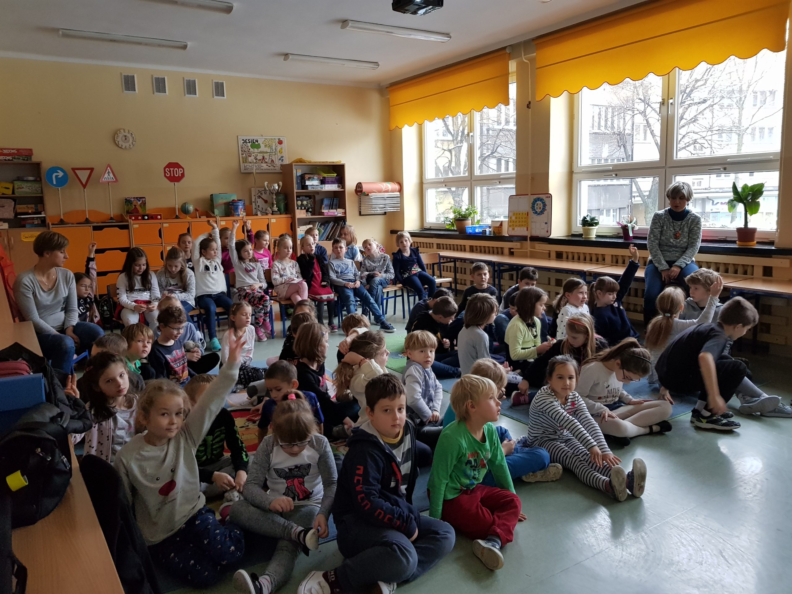 Nasze odwiedziny z lekcją edukacyjną w Szkole Podstawowej nr 22 w Bielsku-Białej